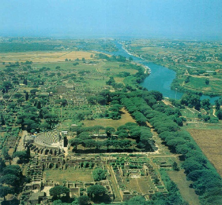 Ostia Antica: the roman village