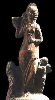 Busto in marmo della dea Afrodite