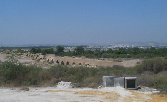 L'insieme delle grandi cisterne di Maalga che servivano la città di Cartagine