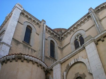 Particolare del transetto dell'abside