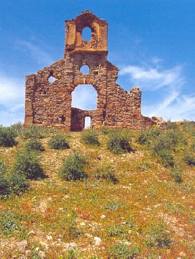 Resti della chiesa dei cappuccini di Chimtau