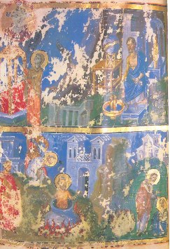San Cipriano da Cartagine, Estratto dalle Omelie di Gregorio Nazianzeno Ms gr. 510, Parigi