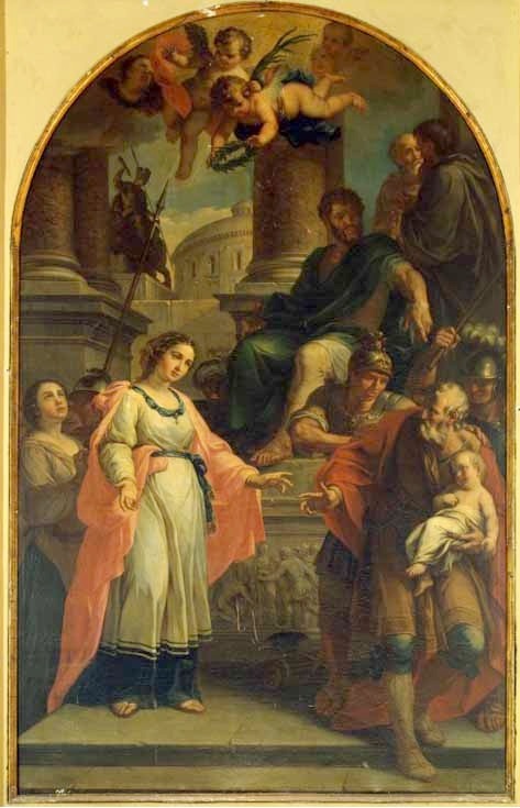 Martirio delle sante Felicita e Perpetua: Giovanni Gottardi (1780-1790) alla Pinacoteca di Faenza