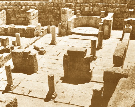 Basilica bizantina del V-VI sec. nella città romana di Tebessa