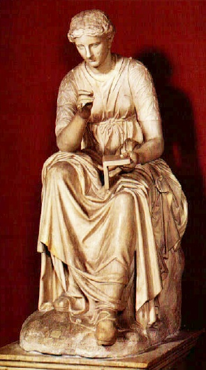 Musei Vaticani: statua di Calliope