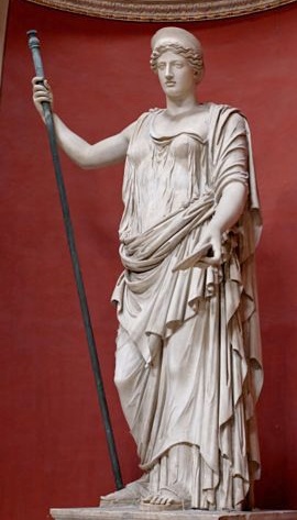 Demetra: statua al Museo Pio Clementino di Roma