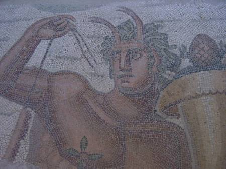 Mosaico con l'Annona Sacra al Museo del Bardo
