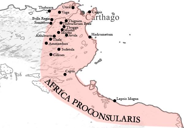 L'Africa proconsolare in et romana