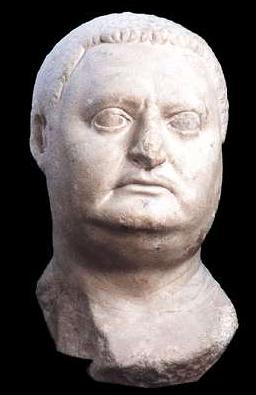 Busto dell'imperatore Vitellio