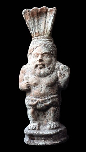 Statuetta votiva del nord Africa che si trova oggi al Museo del Bardo