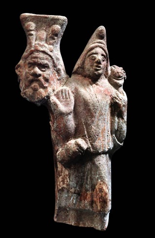 Statuetta votiva del dio Bes, proviene da Hadrumetum. Museo del Bardo