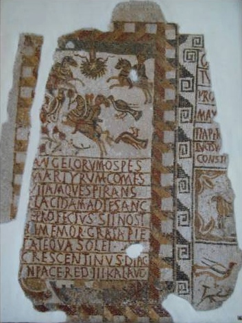 Mosaico funerario del diacono Crescentius