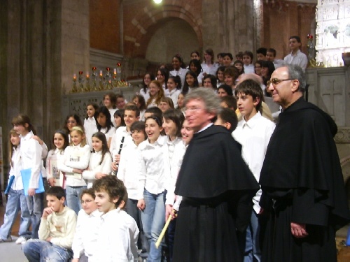 Ragazzi del Coro Adeodato in san Pietro in Ciel d'Oro