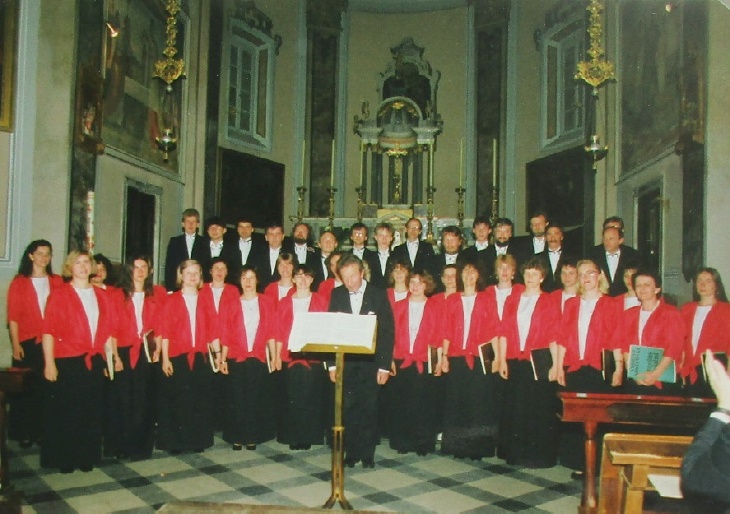 Il Chor Organum Akademickj di Cracovia nella chiesa parrocchiale di Cassago