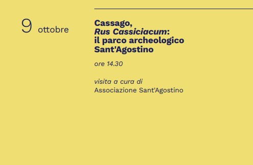 Percorsi guidati: Visita al Rus Cassiciacum di sant'Agostino