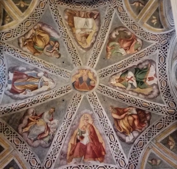 Dottori della Chiesa ed Evangelisti alla Madonna dell'Albero a Carimate