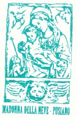 Il timbro del Santuario della Madonna della Neve a Pusiano