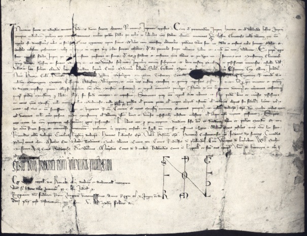 Copia del Diploma di Federico Barbarossa per il monastero di Civate conservata nell'Archivio Capitolare di Pisa