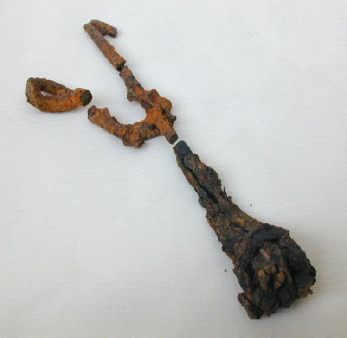 Frammento di fibula proveniente dalla localit Pieguzza a Cassago