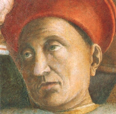 Mantegna: figura di uomo a Mantova
