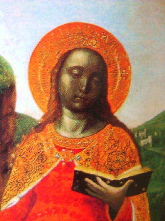 santa Apollonia in un dipinto del Foppa
