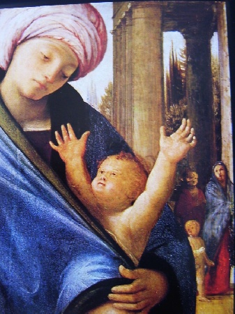 La vergine con il Bambino, opera del Bramantino