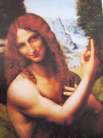 Giovanni il Battista in un quadro del Salino alla Pinacoteca Ambrosiana a Milano