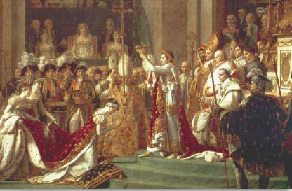 JACQUES LOUIS DAVID, (1748-1825) L'incoronazione di Napoleone (2 dicembre 1804)