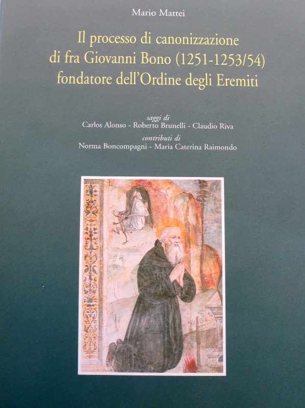 La copertina del libro su Giovanni Bono