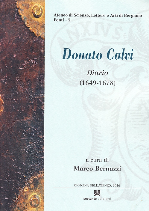 Immagine del libro dei Diari di Donato Calvi