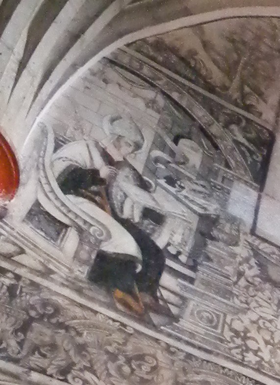 Dionisio Murcia nel convento di S. Nicola da Tolentino ad Actopan in Messico