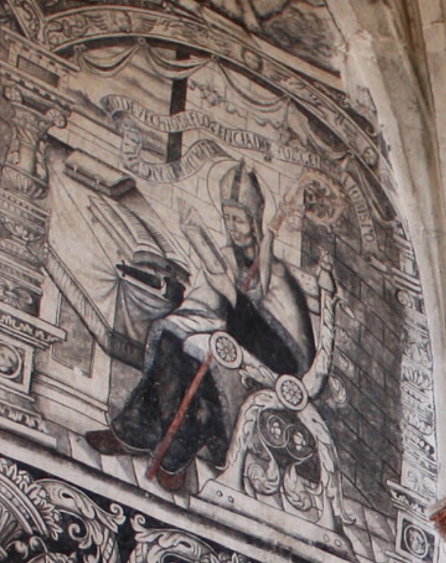 Guglielmo il Vecchio nel convento di S. Nicola da Tolentino ad Actopan in Messico