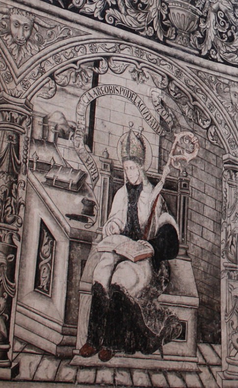 Fra Jacopo da Firenze arcivescovo di Firenze nel convento di S. Nicola da Tolentino ad Actopan in Messico