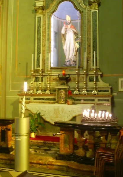 La Cappella di sant'Agostino a Cassago Brianza con la Fiaccola del Dialogo (2006)