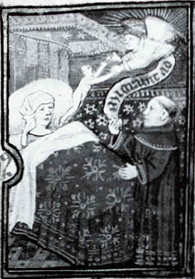 Morte di Agostino: Breviario di Bedford alla Biblioteca Nazionale di Parigi lat. 17294