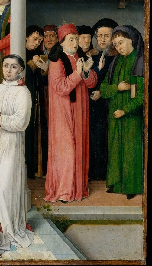 La Pala del Maestro di Bruges: Agostino narra l'aiuto di Dio al Metropolitan Museum di New York