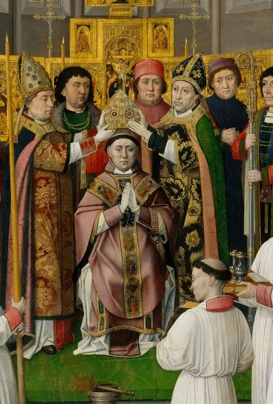 La Pala del Maestro di Bruges: Agostino consacrato vescovo al Metropolitan Museum di New York