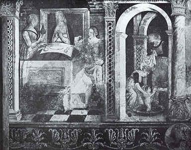 Nascita di Agostino nella Chiesa di S. Agostino a Cremona