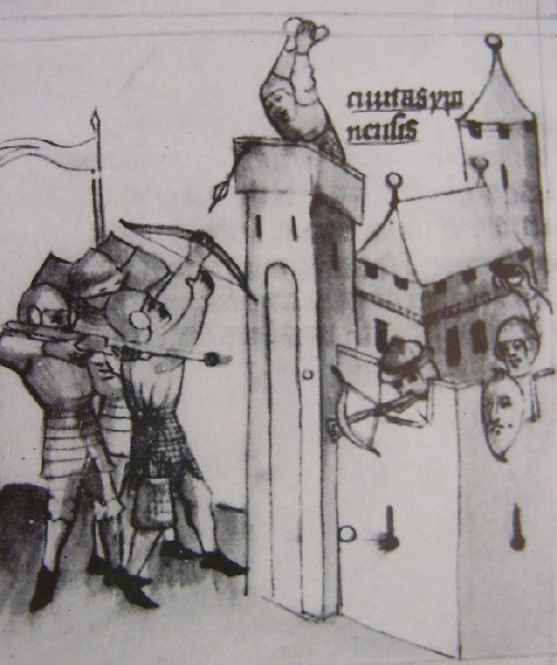 L'assedio di Ippona, immagine tratta dalla Historia Augustini