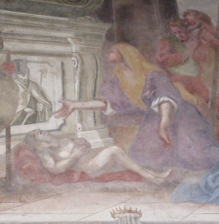 Una donna invoca San Tommaso da Villanova per ottenere la resurrezione del figlio morto