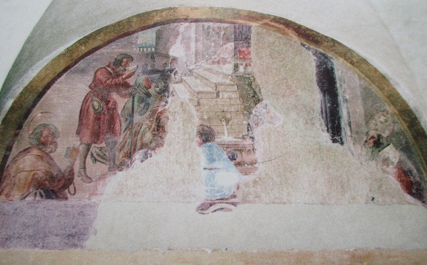 I pellegrini affluiscono alla sua tomba di Pavia e si dissetano alla Fons sancti Augustini