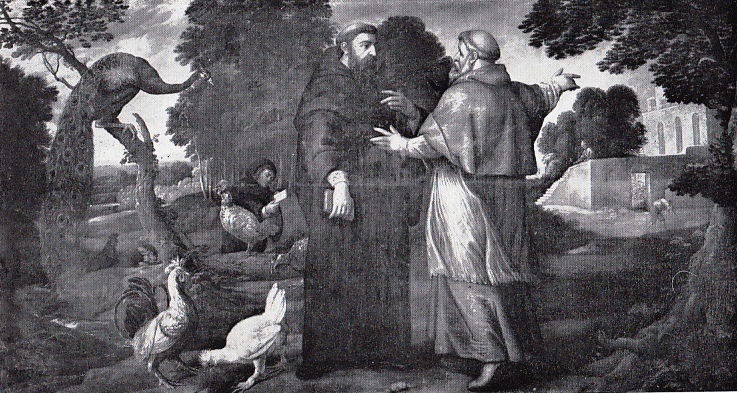 Agostino  accolto da Valerio vescovo di Ippona