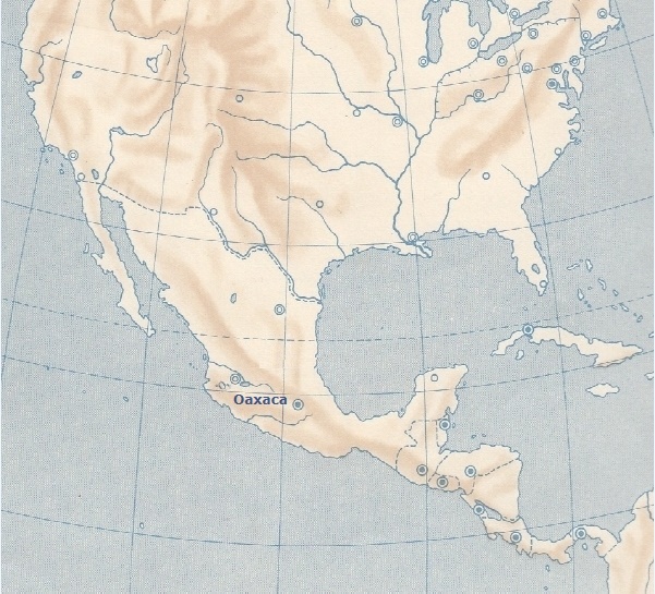 Localizzazione dei cicli agostiniani in Nord America nel Seicento