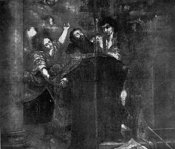 Agostino in estasi, opera di Miguel de Santiago nel convento agostiniano di Quito