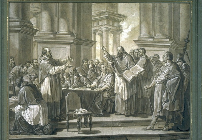 La disputa con gli eretici donatisti alla Conferenza di Cartagine