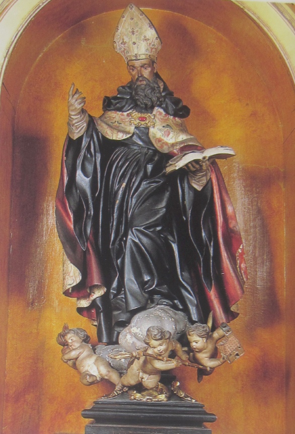 Sant'Agostino vescovo e Dottore della Chiesa nel Convento madrileno de l'Encarnacion