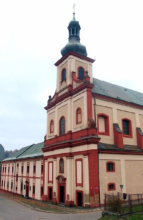 Vrchlab, chiesa del monastero agostiniano