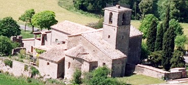 Il priorato agostiniano con la chiesa di santa Maria