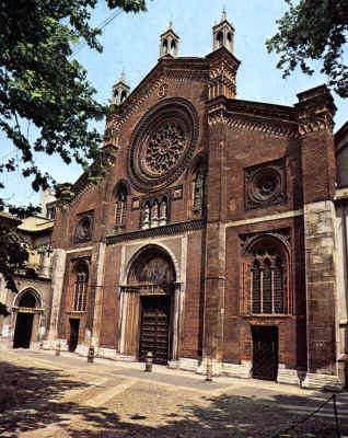La chiesa agostiniana di san Marco a Milano