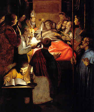 La morte della Vergine, opera di Campi nella chiesa agostiniana di san Marco a Milano